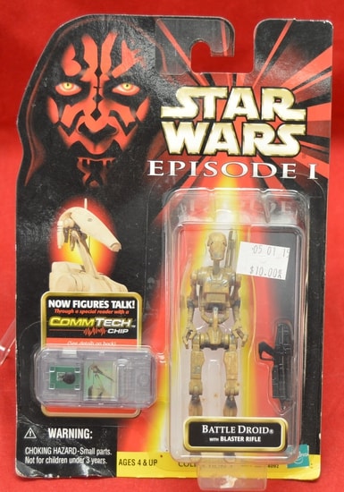 EP 1 CommTech Battle Droid Brown Figure