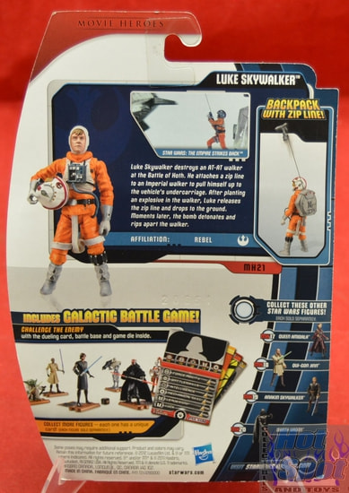 Movie Heroes Luke Skywalker MH21 Cardbacker