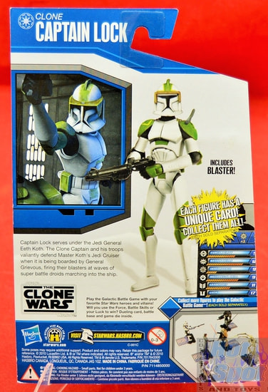 The Clone Wars Clone Captain Lock