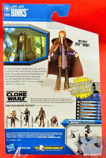 The Clone Wars CW65 Jar Jar Binks