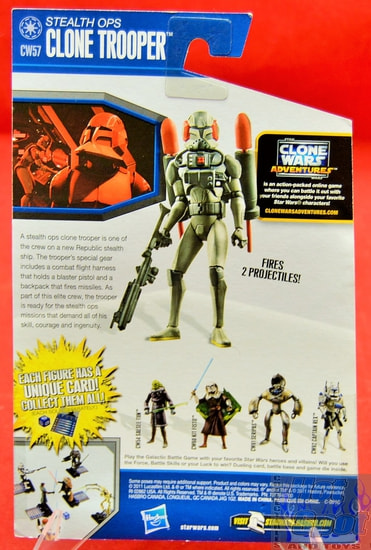 The Clone Wars CW57 Stealth Ops Clone Trooper