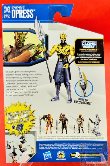 The Clone Wars CW55 Savage Opress