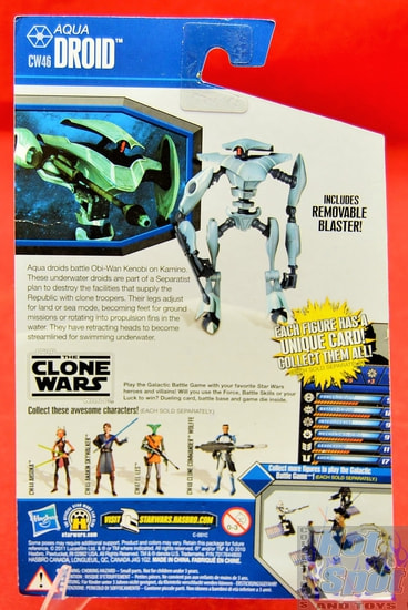 The Clone Wars CW46 Aqua Droid