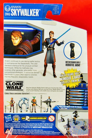 The Clone Wars CW45 Anakin Skywalker