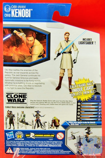 The Clone Wars CW40 Obi-Wan Kenobi