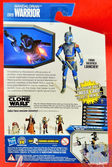 The Clone Wars CW29 Mandalorian Warrior