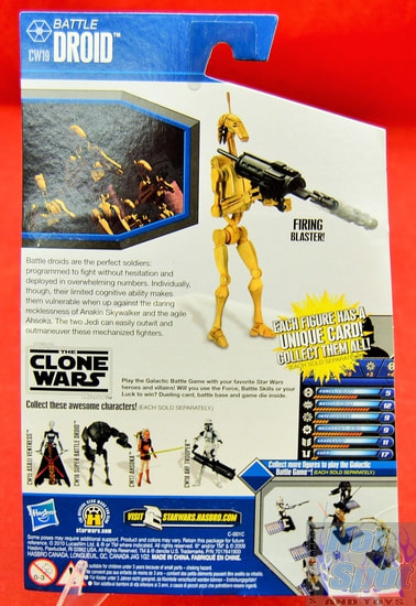 The Clone Wars CW19 Battle Droid