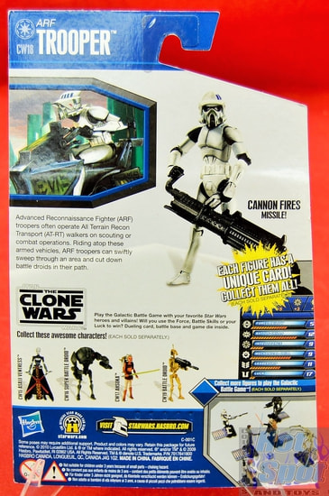 The Clone Wars CW18 Arf Trooper
