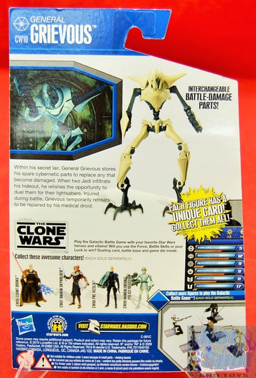 The Clone Wars CW10 General Grievous