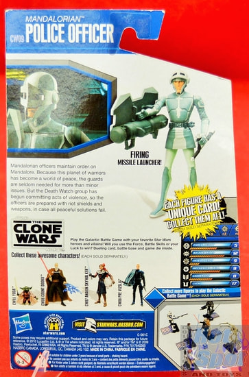 The Clone Wars CW09 Mandalorian Police Officer