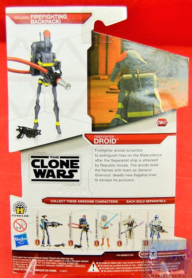 Star Wars The Clone Wars CW47 Firefighter Droid