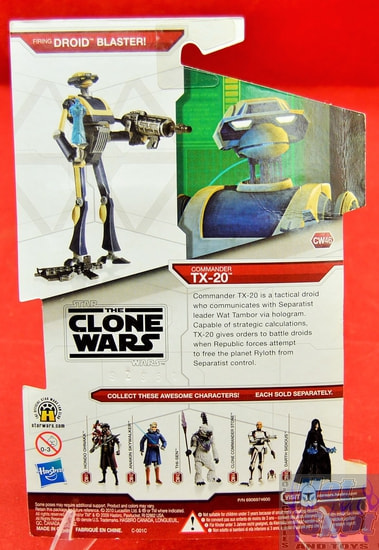 Star Wars The Clone Wars CW46 Commander TX-20