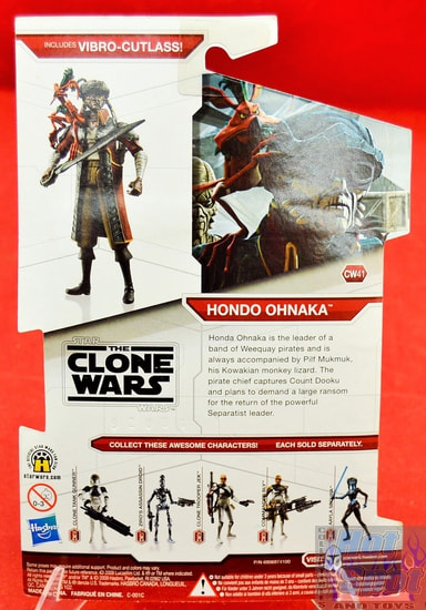 Star Wars The Clone Wars CW41 Hondo Ohnaka