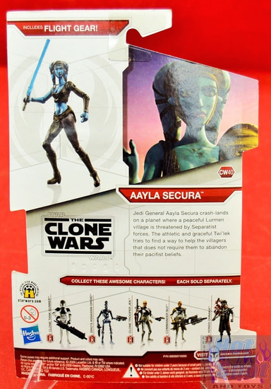 Star Wars The Clone Wars CW40 Aayla Secura