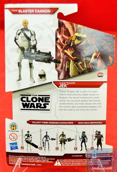 Star Wars The Clone Wars CW38 Clone Trooper Jek