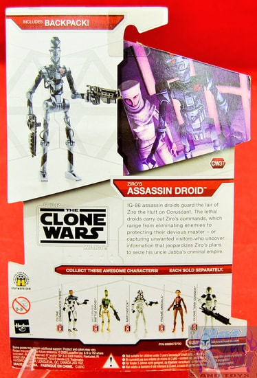 Star Wars The Clone Wars CW37 Ziro's Assassin Droid