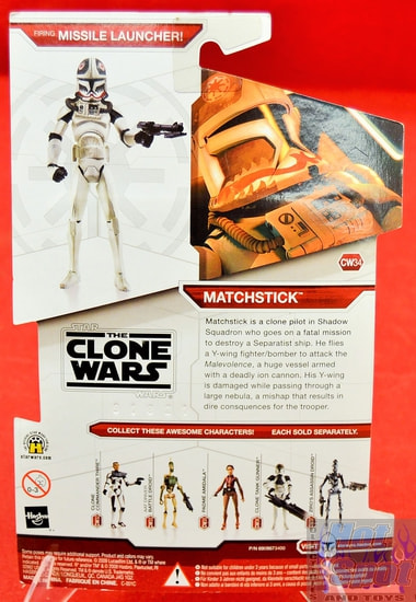 Star Wars The Clone Wars CW34 Matchstick