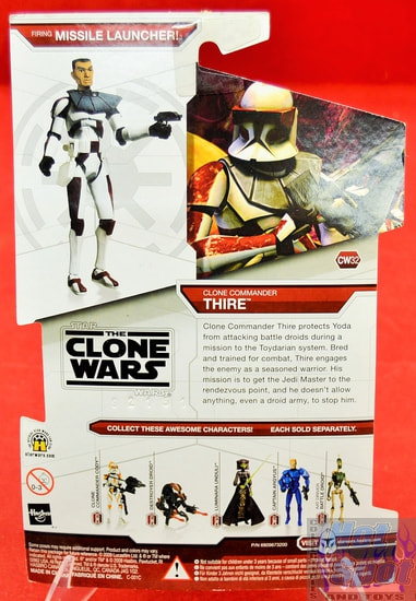 Star Wars The Clone Wars CW32 Clone Commander Thire