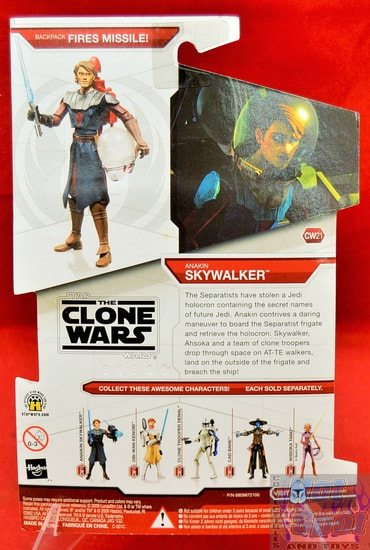 Star Wars The Clone Wars CW21 Anakin Skywalker