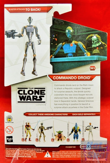 Star Wars The Clone Wars CW16 Commando Droid
