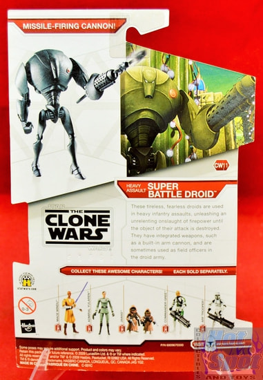 Star Wars The Clone Wars CW11 Super Battle Droid