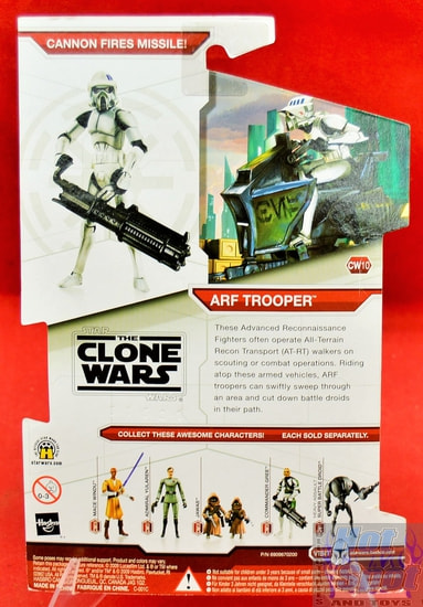 Star Wars The Clone Wars CW10 Arf Trooper