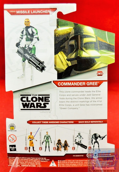 Star Wars The Clone Wars CW09 Commander Gree