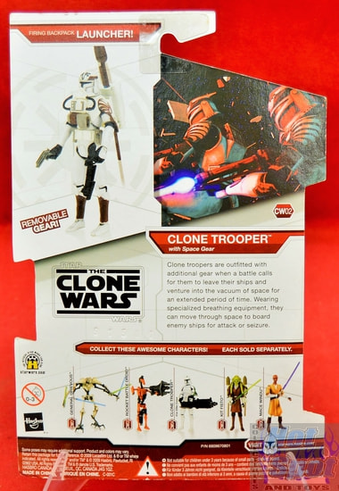 Star Wars The Clone Wars CW02 Clone Trooper