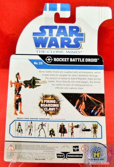 The Clone Wars No.25 Rocket Battle Droid