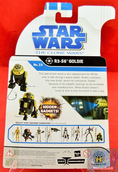 The Clone Wars No.23 R3-S6 Goldie