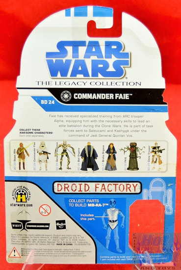 The Legacy Collection The Clone Wars BD24 Commander Faie
