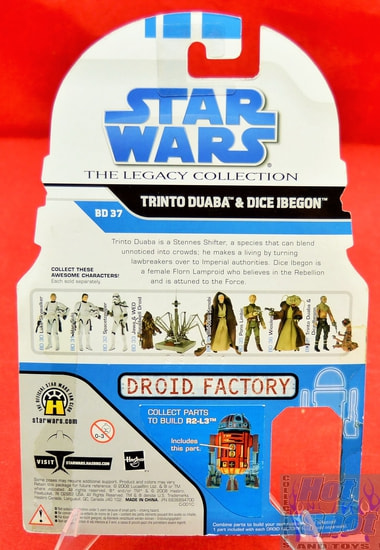 The Legacy Collection The Clone Wars BD37 Trinto Duaba & Dice Ibegon