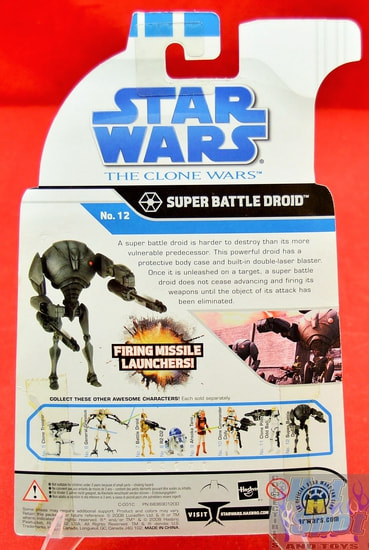 The Clone Wars No.12 Super Battle Droid