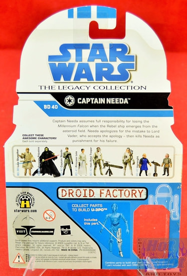 The Legacy Collection The Clone Wars BD40 Captain Needa