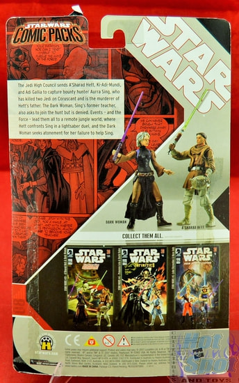 Star Wars Comic Packs Dark Woman & A'sharad Hett