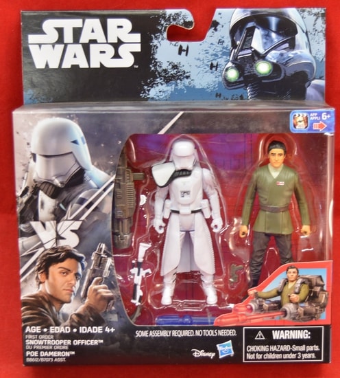 Rogue One Snowtrooper officer Poe Dameron 2 Pack