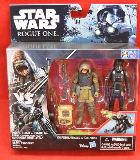Rogue One Rebel Commando Pao Death Trooper 2 pack