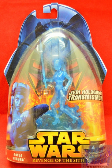 Revenge of the Sith Holographic Aayla Secura Figure