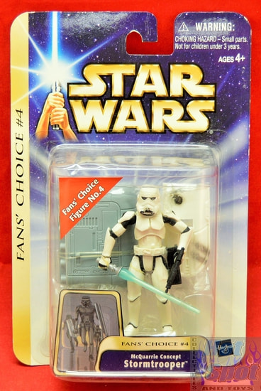 Fans Choice #4 McQuarrie Concept Stormtrooper Figure