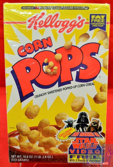 Corn Pops Star Wars 18.8 oz Cereal Box