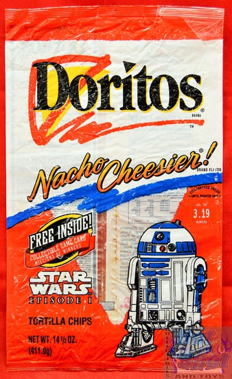 Doritos Nacho Cheese Chips Star Wars Episode 1 Bag