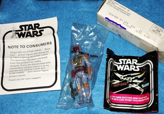 Boba Fett Mail Away Sealed