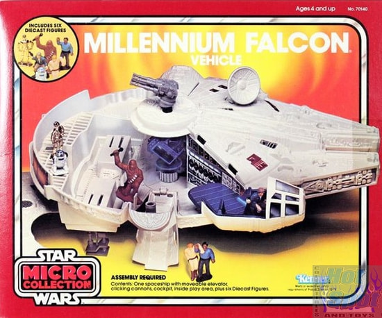 1982 Millennium Falcon Parts
