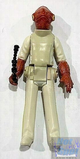 1982 Admiral Ackbar Weapons and Accessories