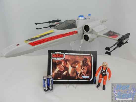 1982 X -Wing Fighter Battle Damaged (Grey) Parts