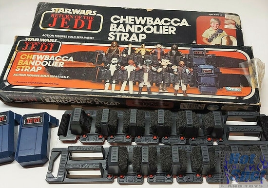 1983 Chewbacca Bandolier Strap Parts
