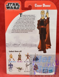 CN Clone Wars Animated Count Dooku Figure