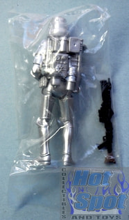 Silver Sandtrooper BAGGED w/ Blaster Rifle figure