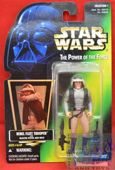 Green Card Rebel Fleet Trooper Figure