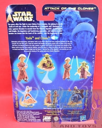 Atack of the Clones Yoda and Chian Padawan Training Figure 2 Pack